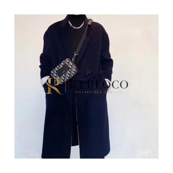 ✨Dior 2019 Mens Business Basic Wool Coat - 디올 2019 남성 비지니스 베이직 울 코트 Dio0401x.Size(s - l).네이비