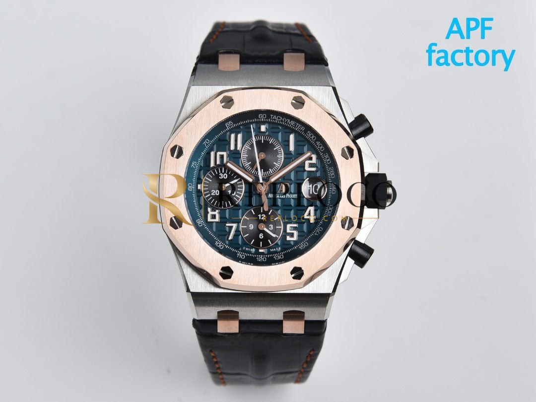 AP 로열 오크 오프쇼어 다이버 42mm 26471SR.OO.D101CR.01 APF 1:1 베스트 에디션 블루 다이얼 가죽 스트랩