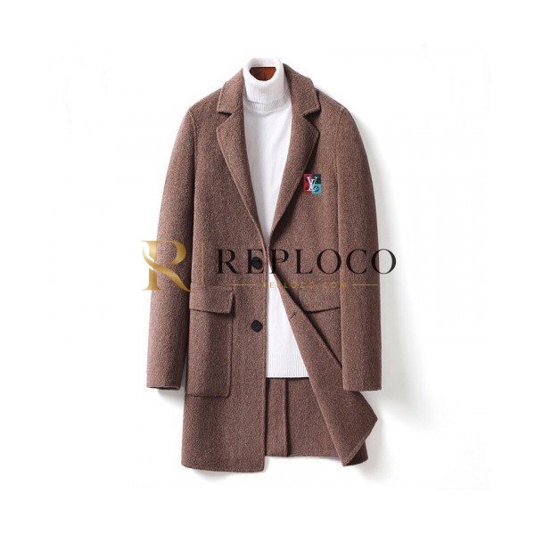 ✨[루이비통]Louis vuitton 2020 Mens Logo Cashmere Coats - 루이비통 2020 남성 로고 캐시미어 코트 Lou01533x.Size(m - 3xl).카멜
