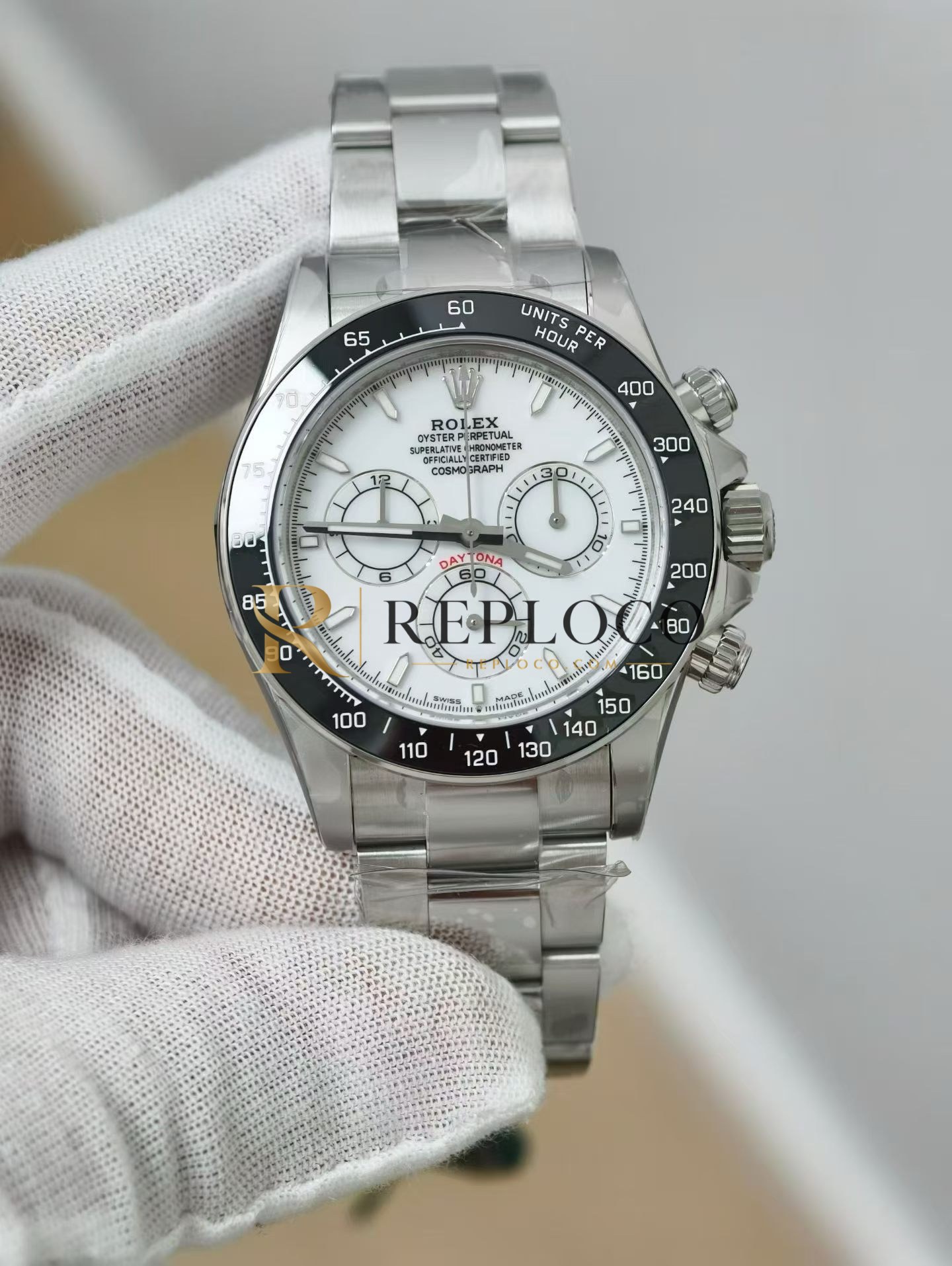 VS 공장 롤렉스 코스모그래프 데이토나 40mm 126502 판다 화이트 다이얼 인덱스 백케이스 1:1 슈퍼클론 DD4131 무브먼트