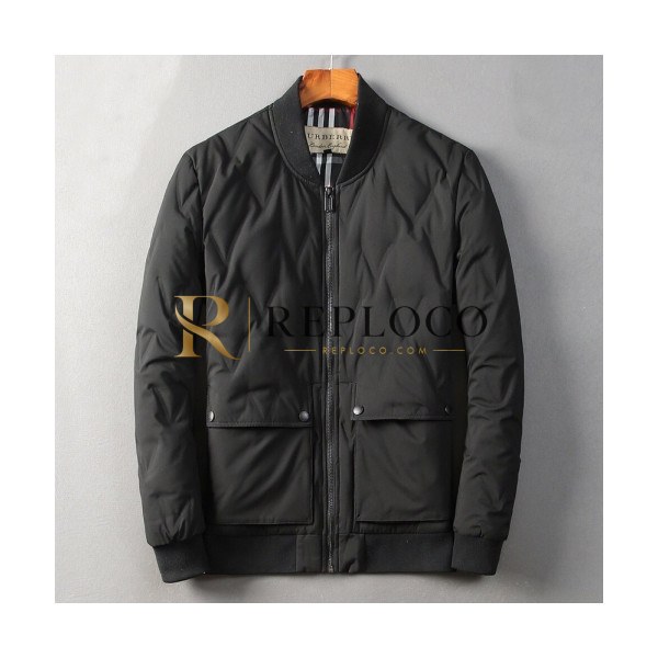 ✨Burberry 2019 Mens Logo Down Padding - 버버리 2019 남성 로고 다운패딩 Bur01131x.Size(l - 5xl).블랙