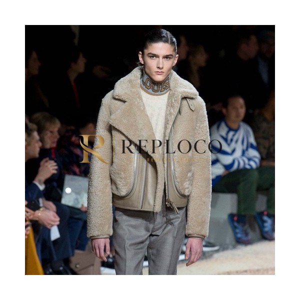 ✨Louis vuitton Mens Logo Leather Jackets Beige - 루이비통 2021 남성 로고 가죽 자켓 Lou03800x Size(s - 2xl) 베이지