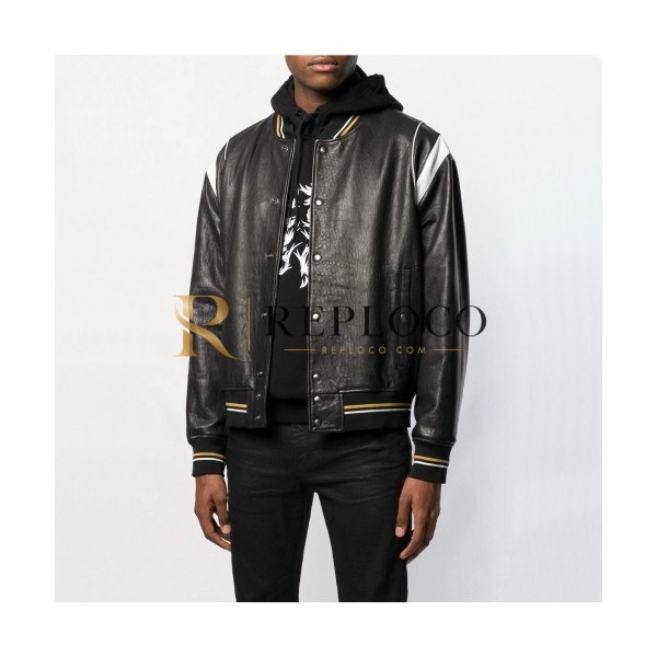 ✨Givenchy 2020 Mens Logo Casual Leather Jackets - 지방시 2020 남성 로고 캐쥬얼 가죽 자켓 Giv0449x.Size(m - 3xl).블랙