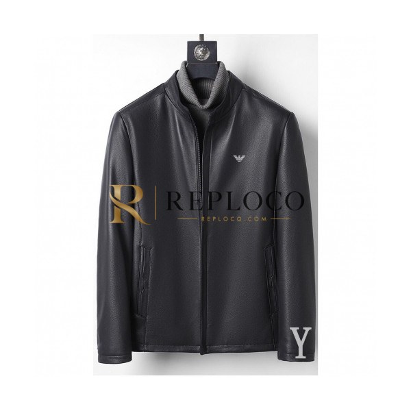 ✨[알마니]Armani 2020 Mens Classic Leather Jackets - 알마니 2020 남성 클래식 캐쥬얼 가죽 자켓 Arm0797x.Size(m - 3xl).블랙