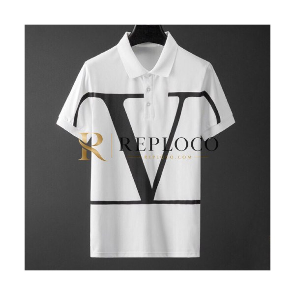 ✨[발렌티노]Valentino 2020 Mens Logo Short Sleeved Polo Tshirts - 발렌티노 2020 남성 로고 폴로 반팔티 Val0415x.Size(m - 2xl).화이트