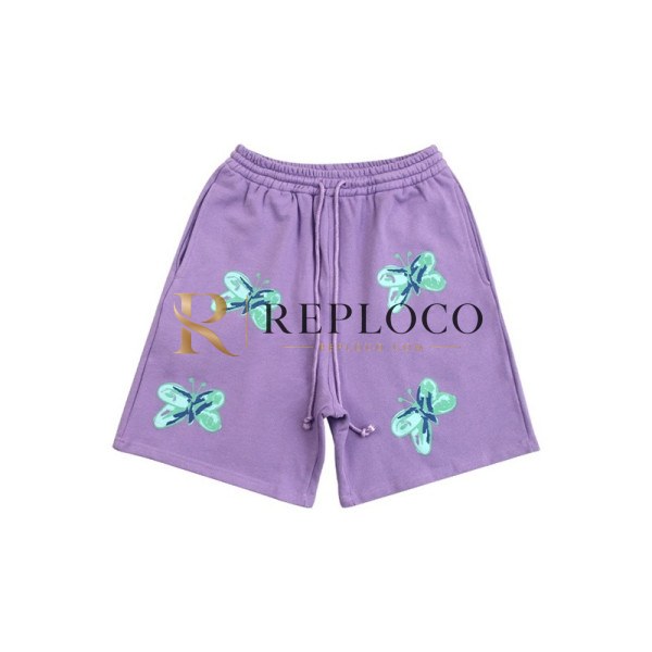 ✨웰던 남/녀 캐쥬얼 퍼플 반바지- Welldone Unisex Purple Half-pants