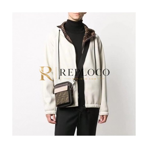 ✨Fendi Mens Casual Leather Jackets White - 펜디 2021 남성 캐쥬얼 가죽 자켓 Fen01096x Size(m - 3xl) 화이트