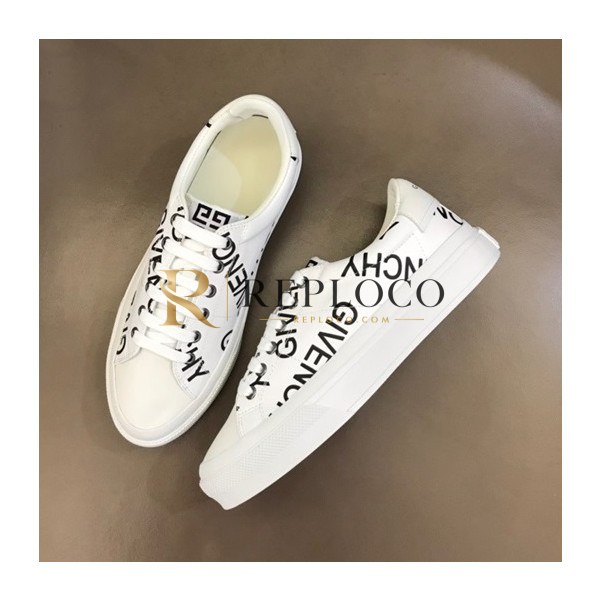✨지방시 남성 클래식 화이트 스니커즈