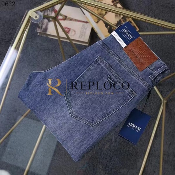 ✨[알마니]Armani 2023 Mens Business Classic Denim Jeans - 알마니 2023 남성 비지니스 클래식 데님 청바지 Arm0740x.Size(30 - 38).네이비