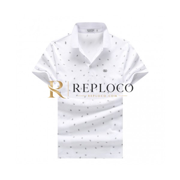 ✨[발렌티노]Valentino 2020 Mens Cotton Polo Short Sleeved Tshirts - 발렌티노 2020 남성 코튼 폴로 반팔티 Val0358x.Size(m - 3xl).화이트