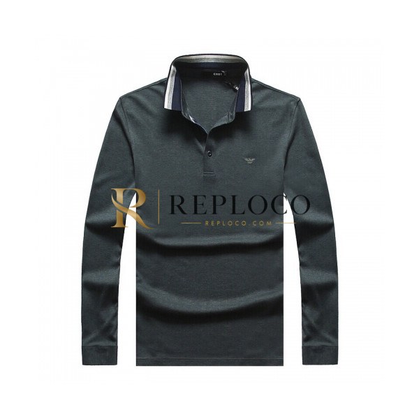 ✨[알마니]Armani 2020 Mens Business Cotton Polo Tshirts - 알마니 2020 남성 비지니스 코튼 폴로 긴팔티 Arm0600x.Size(m - 3xl).그린