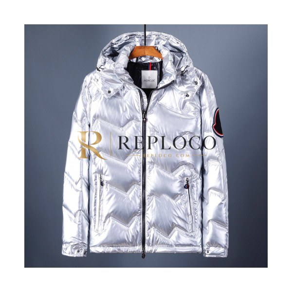 ✨Moncler 2019 Mens Patch Logo Modern Down Padding - 몽클레어 2019 남성 패치 로고 모던 다운패딩 Moc0717x.Size(m - 3xl).실버