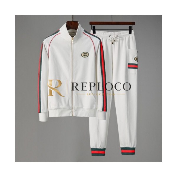 ✨[구찌]Gucci 2020 Mens Logo Casual Training Clothes - 구찌 2020 남성 로고 캐쥬얼 트레이닝복 Guc03094x.Size(m - 3xl).화이트