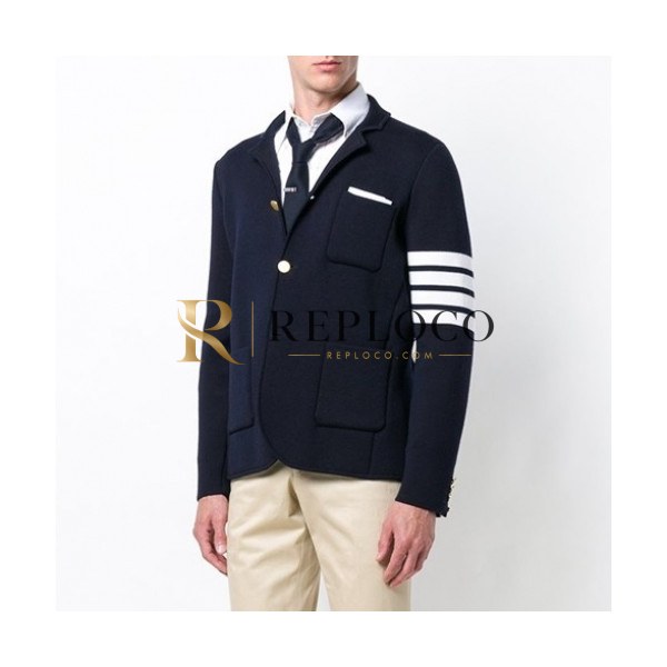 ✨Thom Browne 2020 Mens Casual Cotton Suit Jackets - 톰브라운 2020 남성 캐쥬얼 코튼 슈트 자켓 Thom01178x.Size(m - 2xl).네이비