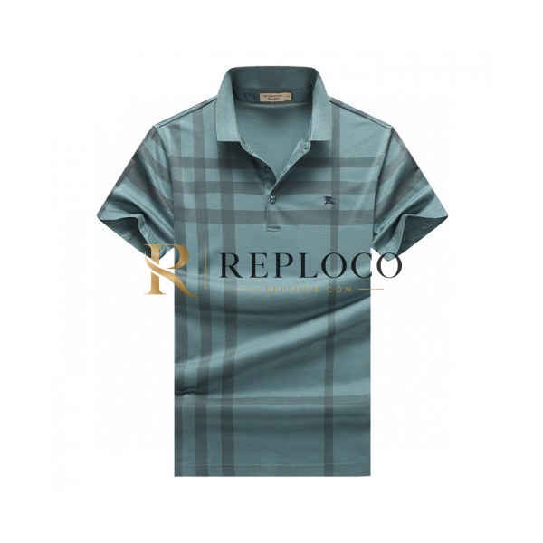 ✨[버버리]Burberry 2020 Mens Logo Cotton Polo Short Sleeved Tshirts - 버버리 2020 남성 로고 코튼 폴로 반팔티 Bur02381x.Size(m - 3xl).그린