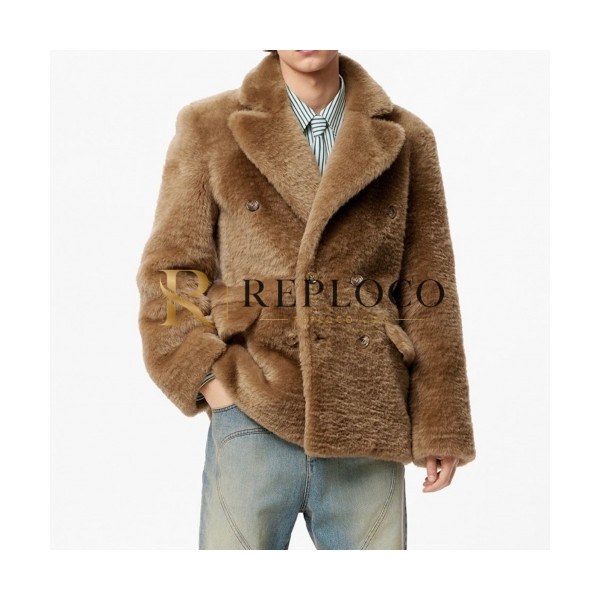 ✨Louis vuitton Mens Logo Leather Jackets - 루이비통 2021 남성 로고 가죽 자켓 Lou03894x Size(m - 3xl) 카멜