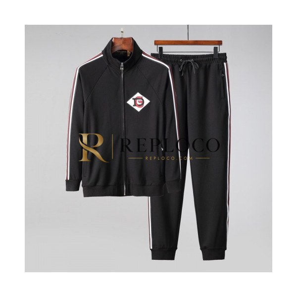 ✨[돌체앤가바나]Dolce&Gabbana 2020 Mens Casual Training Clothes&Pants - 돌체앤가바나 2020 남성 캐쥬얼 트레이닝복&팬츠 Dol0273x.Size(m - 3xl).블랙