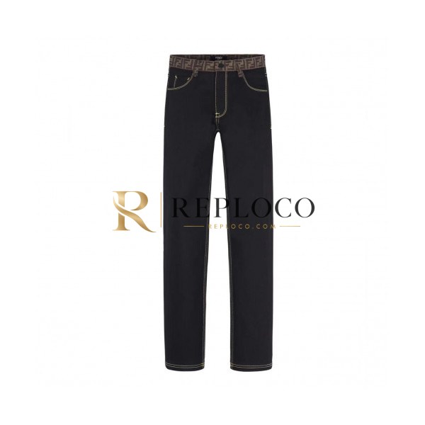 ✨[매장판]Fendi 2019 Mens Classic Denim Pants - 펜디 2019 남성 클래식 데님 팬츠 Fen0468x.Size(30 - 36).블랙