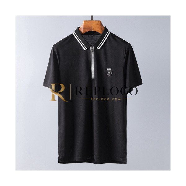 ✨Fendi 2019 Mens Business Polo Cotton Short Sleeved T-shirt - 펜디 남성 비지니스 폴로 코튼 반팔티 Fen0176x.Size(m - 3xl).2컬러(블랙/화이트)