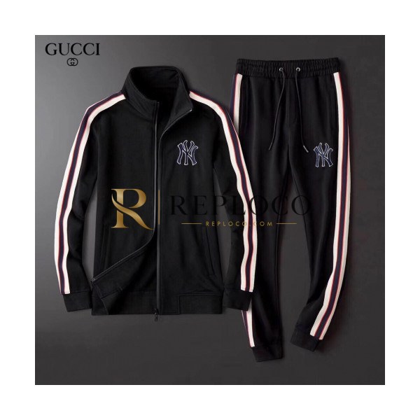 ✨[구찌]Gucci 2020 Mens Logo Casual Cotton Clothes&Pants - 구찌 2020 남성 로고 캐쥬얼 코튼 트레이닝복&팬츠 Guc01986x.Size(l - 4xl).블랙