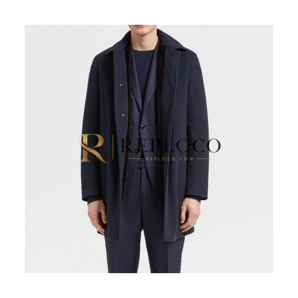 ✨Ermenegildo Zegna Mens Business Coats Navy - 에르메네질도 제냐 2021 남성 비지니스 코트 Zeg0324x Size(m - 3xl) 네이비