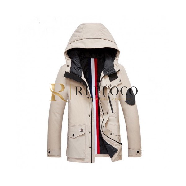 ✨Moncler 2019 Mens Patch Logo Modern Down Padding - 몽클레어 2019 남성 패치 로고 모던 다운 패딩 Moc0674x.Size(m - 3xl).베이지