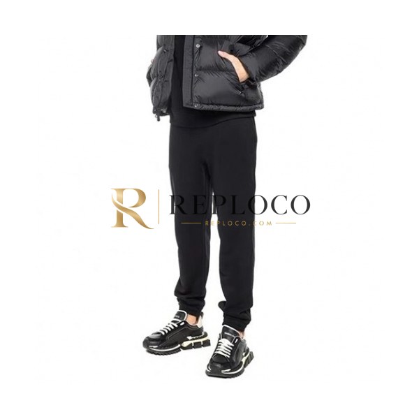 ✨[버버리]Burberry 2020 Mens Logo Casual Cotton Training Pants - 버버리 2020 남성 로고 캐쥬얼 코튼 트레이닝 팬츠 Bur02024x.Size(xs - m).블랙