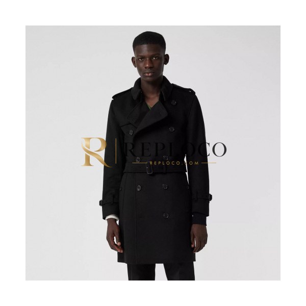 ✨Burberry 2019 Mens Vintage Cashmere Coat - 버버리 2019 남성 빈티지 캐시미어 코트 Bur01226x.Size(m - 2xl).블랙