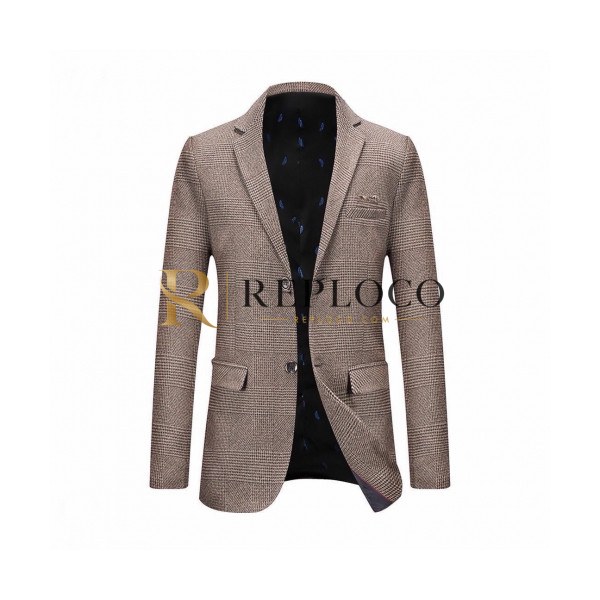 ✨[매장판]Hermes 2020 Mens Business Cashmere Suit Jackets - 에르메스 2020 남성 비지니스 캐시미어 슈트 자켓 Her0371x.Size(m - 3xl).브라운