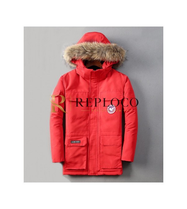 ✨Canada goose 2019 Mens Patch Logo Casual Padding Parka - 캐나다구스 2019 남성 패치 로고 캐쥬얼 패딩파카 Can0153x.Size(m - 3xl).레드