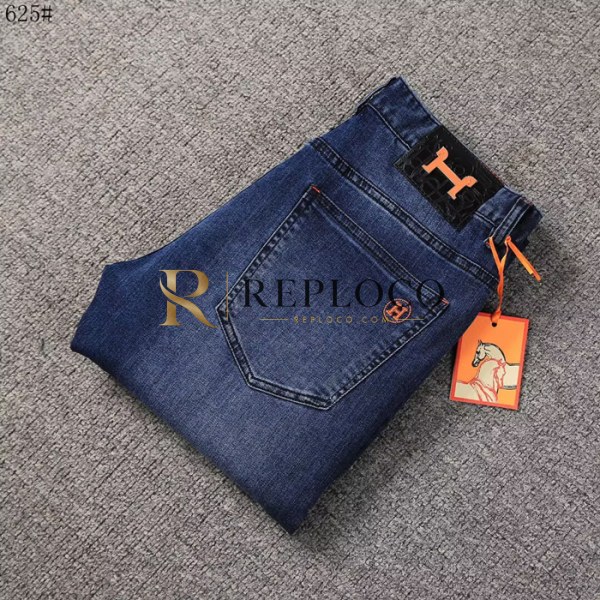 ✨Hermes 2022 Mens Business Denim Pants - 에르메스 2022 남성 비지니스 데님팬츠 Her0312x.Size(29 - 42).블루