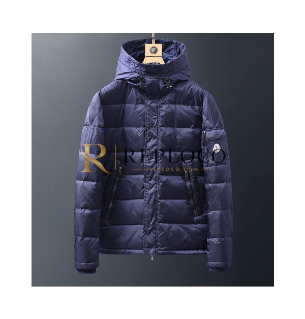 ✨Moncler 2019 Mens Patch Logo Modern Down Padding - 몽클레어 2019 남성 패치 로고 모던 다운 패딩 Moc0632x.Size(m - 3xl).블루