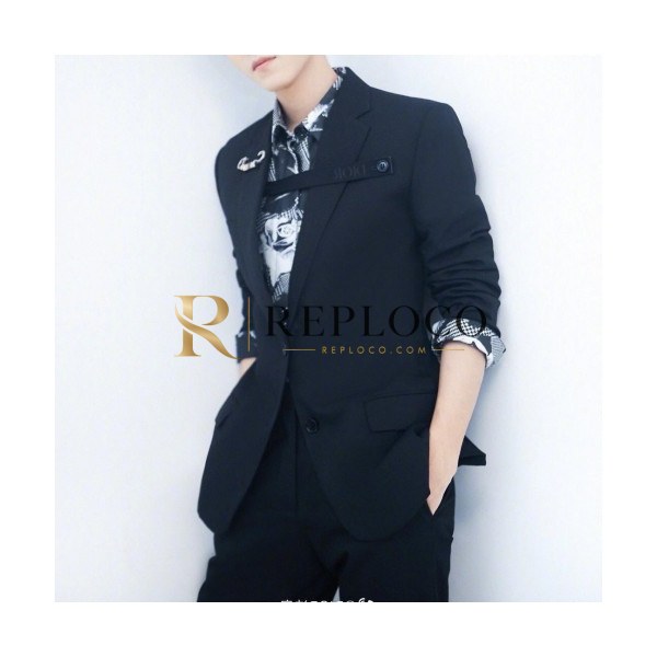 ✨[디올]Dior 2020 Mens Business Cotton Suit Jackets - 디올 2020 남성 비지니스 코튼 슈트 자켓 Dio0872x.Size(m - 3xl).블랙