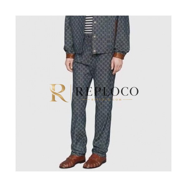✨[구찌]Gucci 2021 Mens Casual Classic Pants - 구찌 2021 남성 캐쥬얼 클래식 팬츠 Guc03513x.Size(m - 2xl).블루