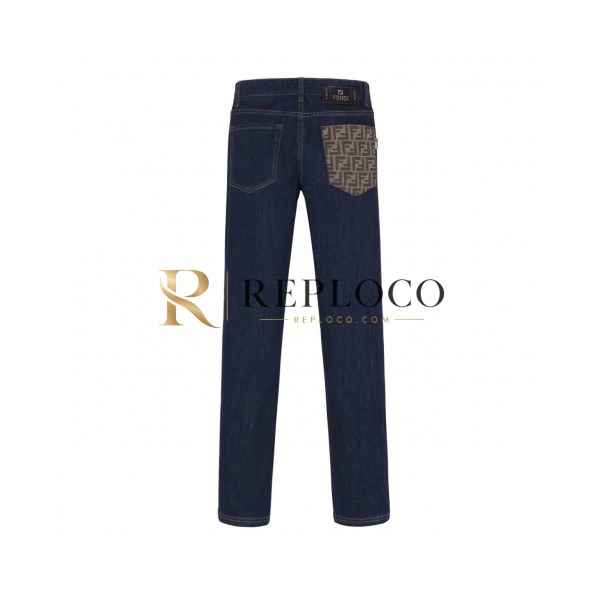 ✨[매장판]Fendi 2019 Mens Classic Denim Pants - 펜디 2019 남성 클래식 데님 팬츠 Fen0432x.Size(30 - 36).블루