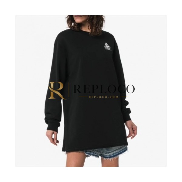 ✨[오프화이트]Off-white 2020 Womens Logo Cotton Oversize Hoodie - 오프화이트 2020 여성 로고 코튼 오버사이즈 후디 Off0502x.Size(xxs - s).블랙