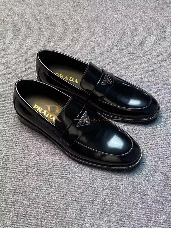 ✨Prada 2023 Men's Leather Shoes - 프라다 2023 남성용 레더 구두 , PRAS0591, Size(240-275), 블랙