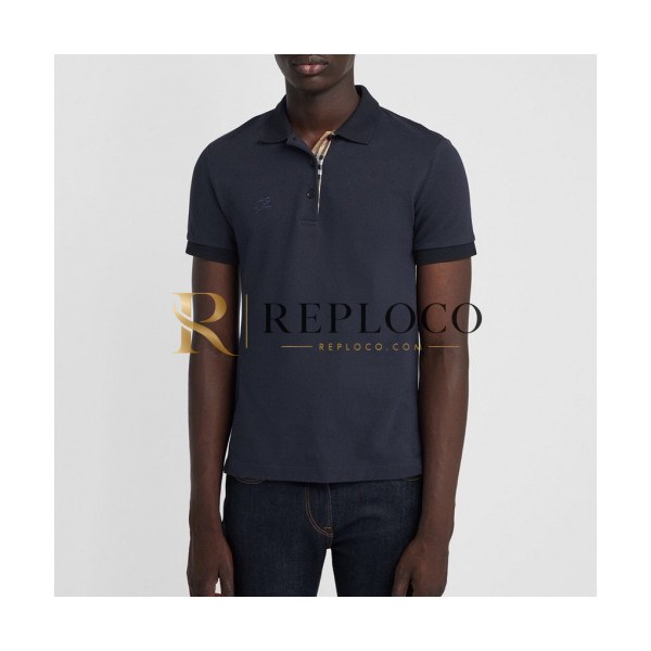 ✨[버버리]Burberry 2020 Mens Logo Cotton Polo Short Sleeved Tshirts - 버버리 2020 남성 로고 코튼 폴로 반팔티 Bur02324x.Size(s - 2xl).네이비