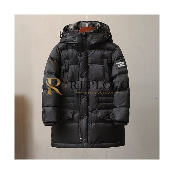 ✨[버버리]Burberry 2020 Kids Casual Duck Down Padding - 버버리 2020 키즈 캐쥬얼 덕다운 패딩 Bur03289x.Size(110 - 150).블랙