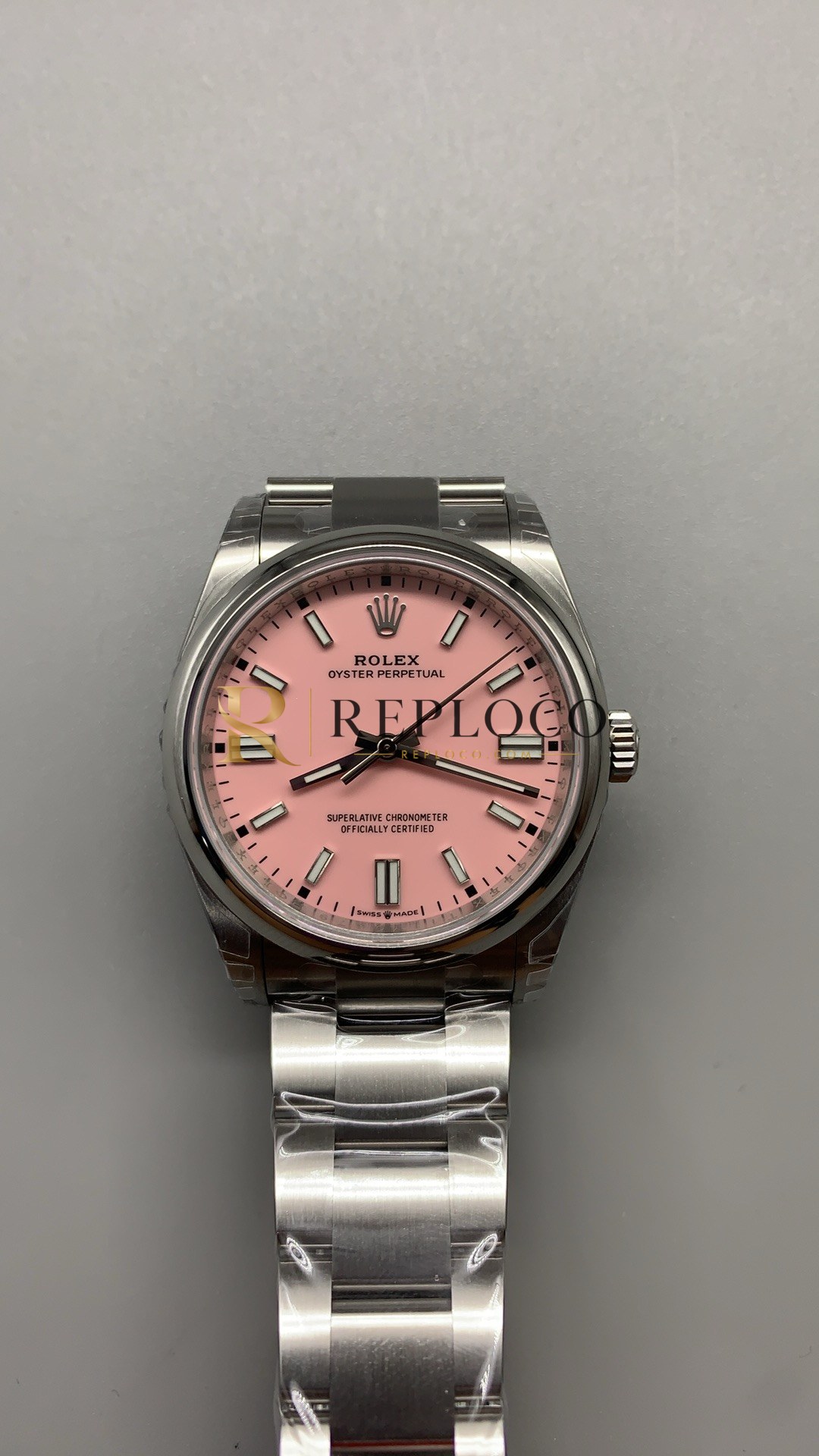 VS 공장 롤렉스 오이스터 퍼페츄얼 36mm 126000 캔디 핑크 래커 다이얼 스무스 베젤 오이스터 브레이슬릿 1:1 슈퍼클론 DD3230 무브먼트