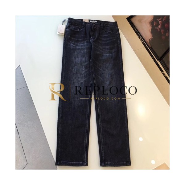 ✨Burberry 2019 Mens Logo Slim Fit Denim Pants - 버버리 2019 남성 로고 슬림핏 데님 팬츠 BURPT0208.Size(29 - 42).컬러(블랙)
