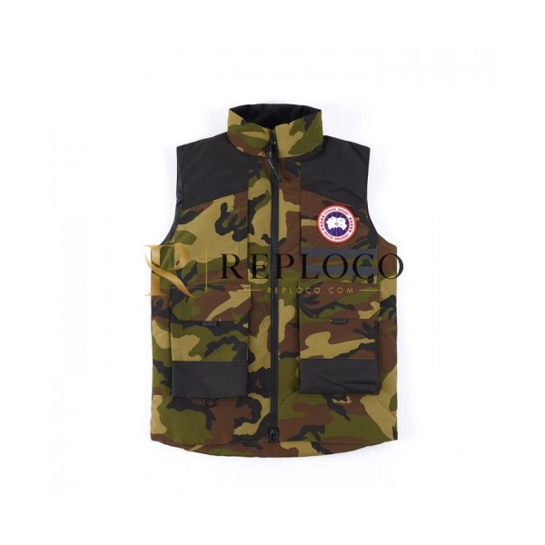 ✨Canada Goose 2020 Mm/Wm Logo Duck Down Padding Vest - 캐나다구스 2020 남/녀 로고 덕다운 패딩조끼 Can0337x.Size(xs - 2xl).그린
