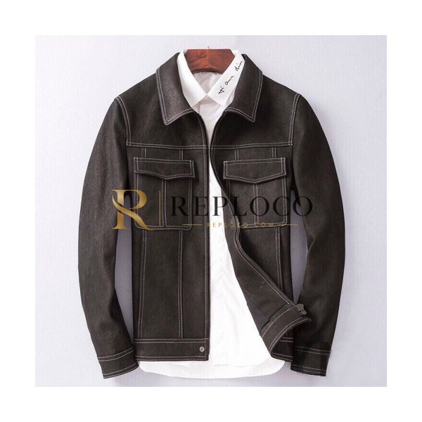 ✨Bottega Veneta 2019 Mens Business Leather Suit Jacket - 보테가베네타 2019 남성 비지니스 가죽 슈트 자켓 Bot0086x.Size(l - 4xl).브라운