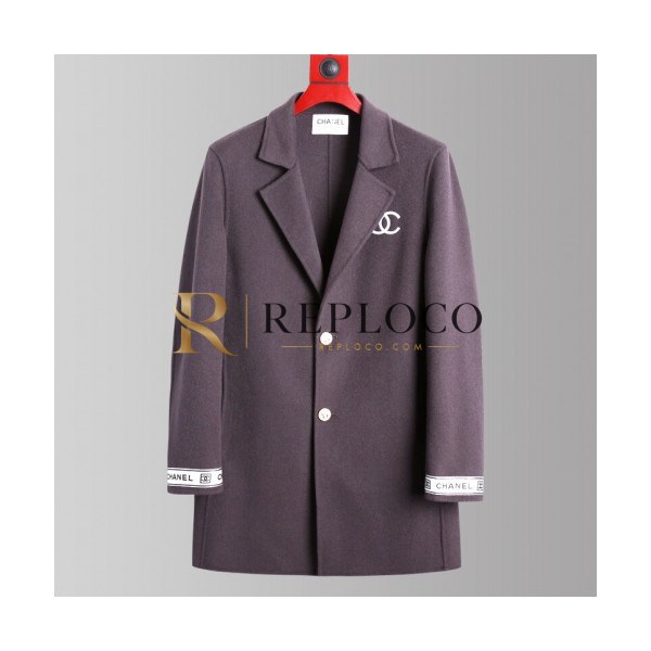 ✨Chanel 2019 Mens CC Logo Cashmere Suit Jacket - 샤넬 2019 남성 CC로고 캐시미어 슈트자켓 Cha0452x.Size(m - 3xl).퍼플