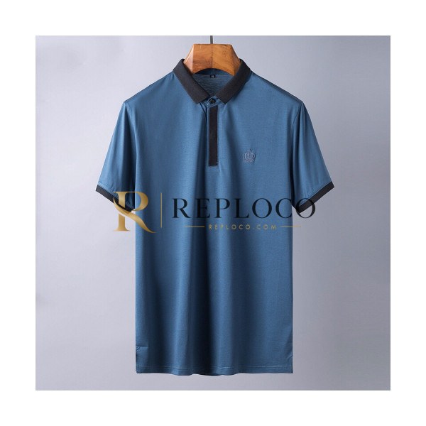 ✨Dolce&Gabbana 2019 Mens Crown Polo Short Sleeved Tshirt - 돌체앤가바나 남성 크라운 폴로 반팔티 Dol0205x.Size(m - 3xl).3컬러(블랙/블루/화이트)