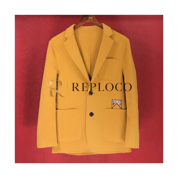 ✨Prada 2019 Mens Business Cashmere Suit Jacket - 프라다 2019 남성 비지니스 캐시미어 슈트 자켓 Pra0868x.Size(m - 2xl).옐로우