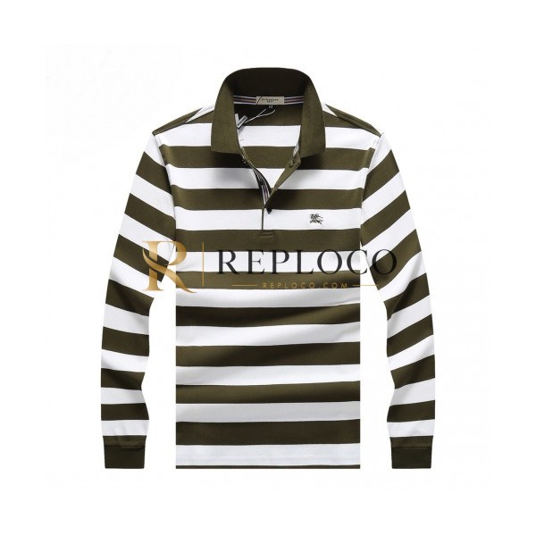 ✨[버버리]Burberry 2020 Mens Logo Casual Cotton Polo Tshirts - 버버리 2020 남성 로고 캐쥬얼 코튼 폴로 맨투맨 Bur02229x.Size(m - 3xl).올리브