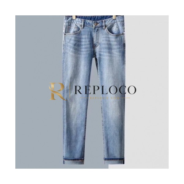 ✨Valentino 2020 Mens Logo Denim Jeans - 발렌티노 2020 남성 로고 데님 청바지 Val0402x.Size(29 - 38).블루