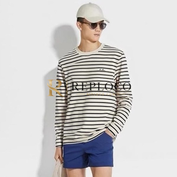 ✨로로피아나 남성 라운드 긴팔티