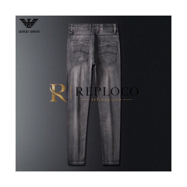 ✨[알마니]Armani 2020 Mens Business Classic Denim Jeans - 알마니 2020 남성 비지니스 클래식 데님 청바지 Arm0653x.Size(29 - 40).블랙